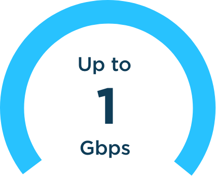 Up to 1 Gbps